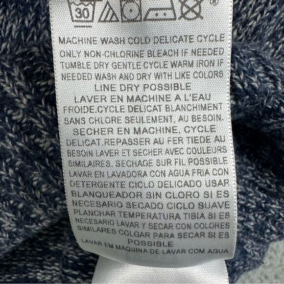 Levis Knit‎ Sweatshirt Mens Medium Blue Gray Pullover Sweater Winter Casual - Picture 13 of 15